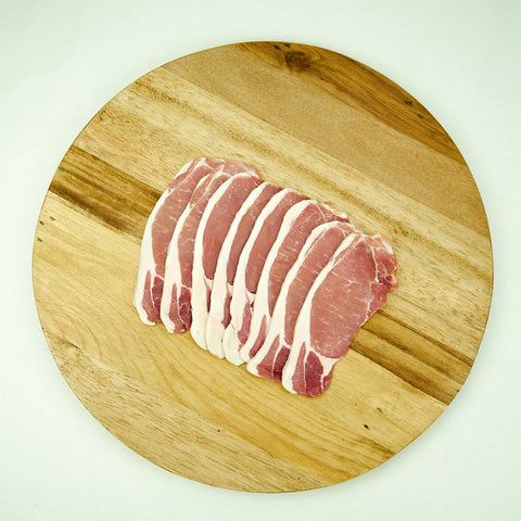 Dry Cured Unsmoked Bacon
