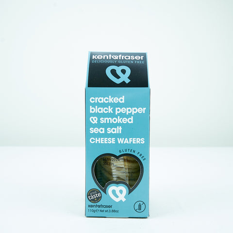Kent & Fraser - Black Pepper & Sea Salt Cheese Wafers