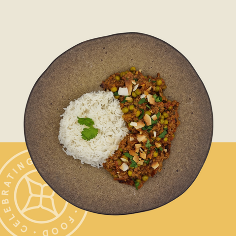 Beef & Coconut Keema Curry