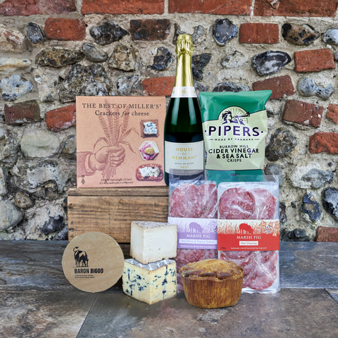 Wine and Charcuterie Gift Set