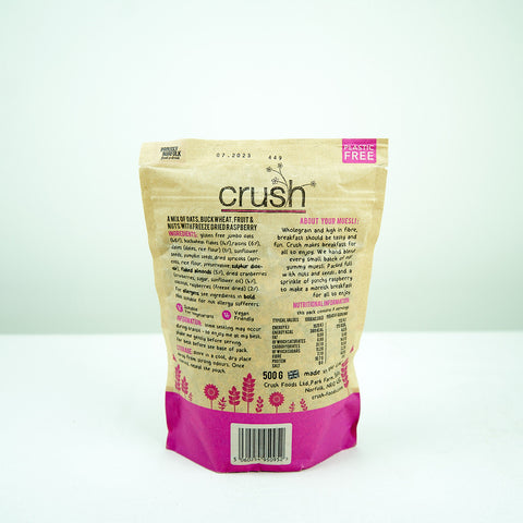 Crush Foods - Real Raspberry Muesli