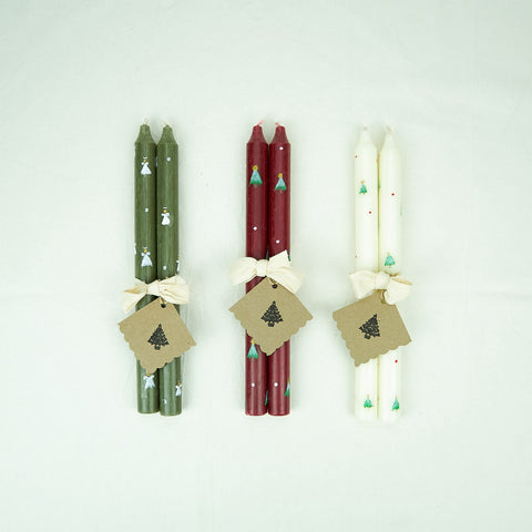 Claire's Christmas Candle Sticks
