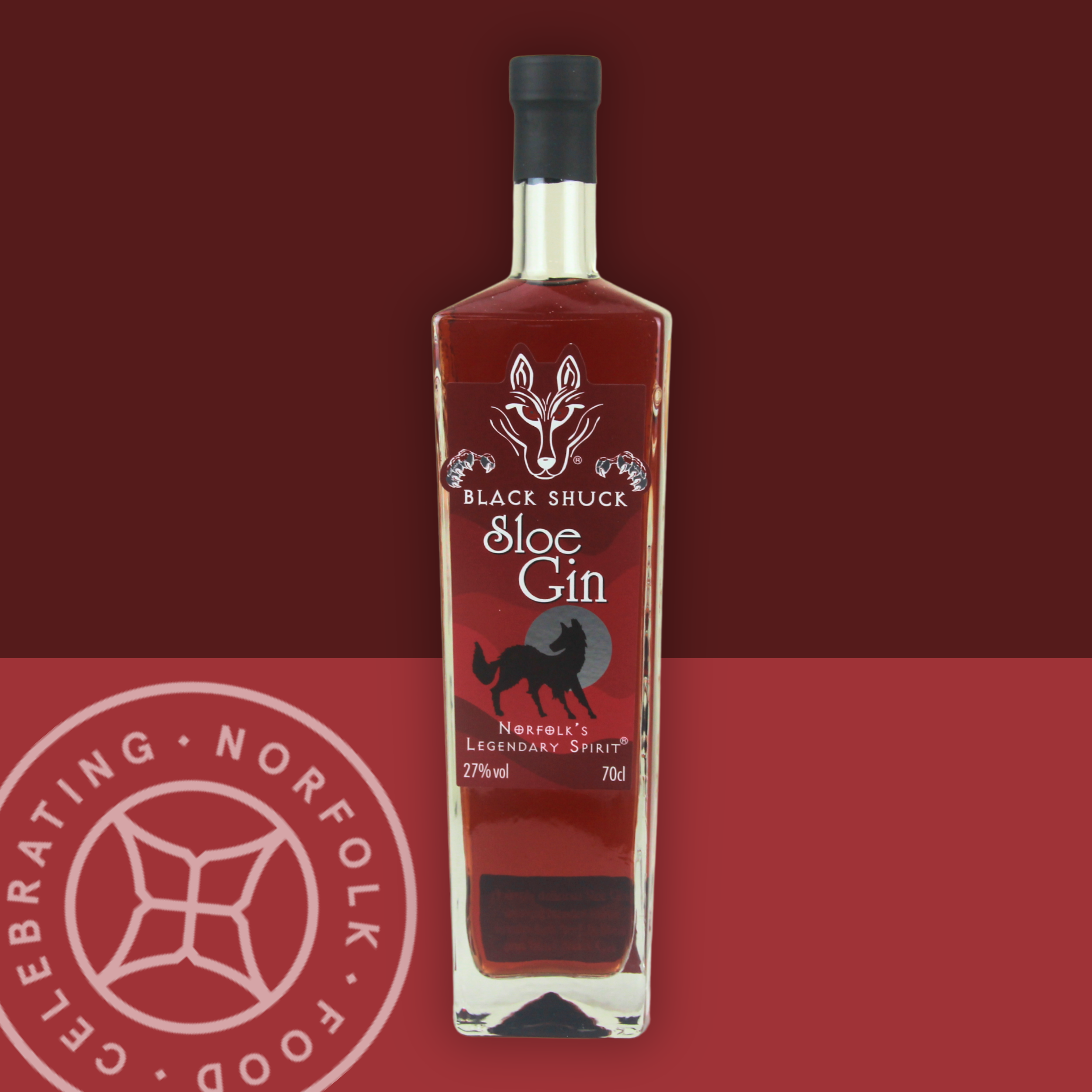Black Shuck Gin - Sloe Gin – Walsingham Farm Shop