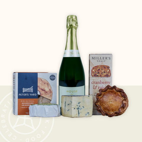 Bubbly Cheese and Pie Hamper