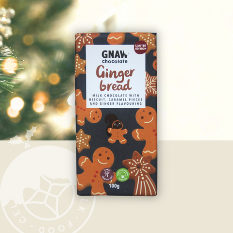 Gnaw Gingerbread Chocolate Bar