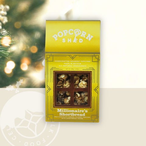 Millionaire's Shortbread Popcorn Shed