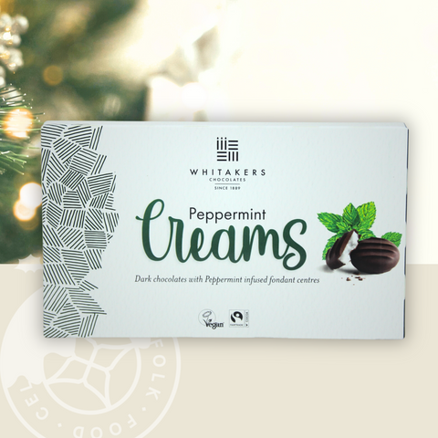 Whitaker's Dark Chocolate Mint Fondant Creams