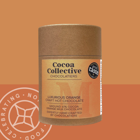 Cocoa Collective Luxurious Orange Craft Hot Chocolate 300g