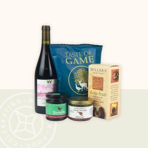 Game Night with Walsingham Pinot Noir Hamper