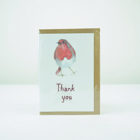 Robin Thank You Card