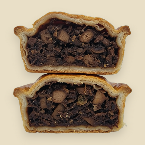 Lamb, Rosemary & Roast Garlic Pie