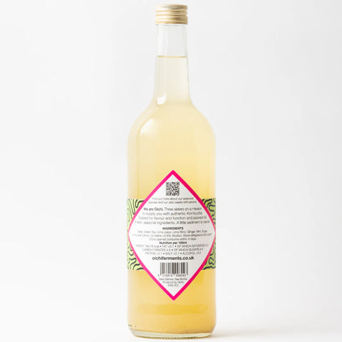 Oichi Lime, Ginger & Mint Kombucha