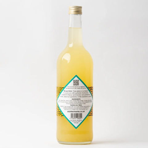 Oichi Lemon, Ginger & Turmeric Kombucha