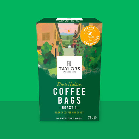 Taylors of Harrogate Rich Italian Coffee Bags 75g