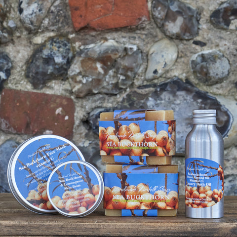 Handmade Norfolk Soaps Sea Buckthorn Gift Set