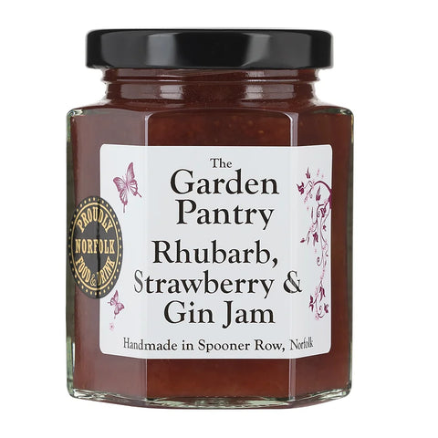 The Garden Pantry - Rhubarb, Strawberry & Gin Jam